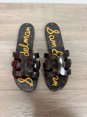 Used Sam Edelman Bay Jelly Slide Sandals size 10
